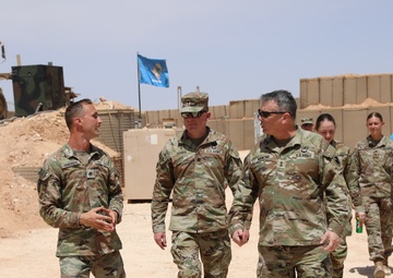 OKNG senior leadership visits deployed unit