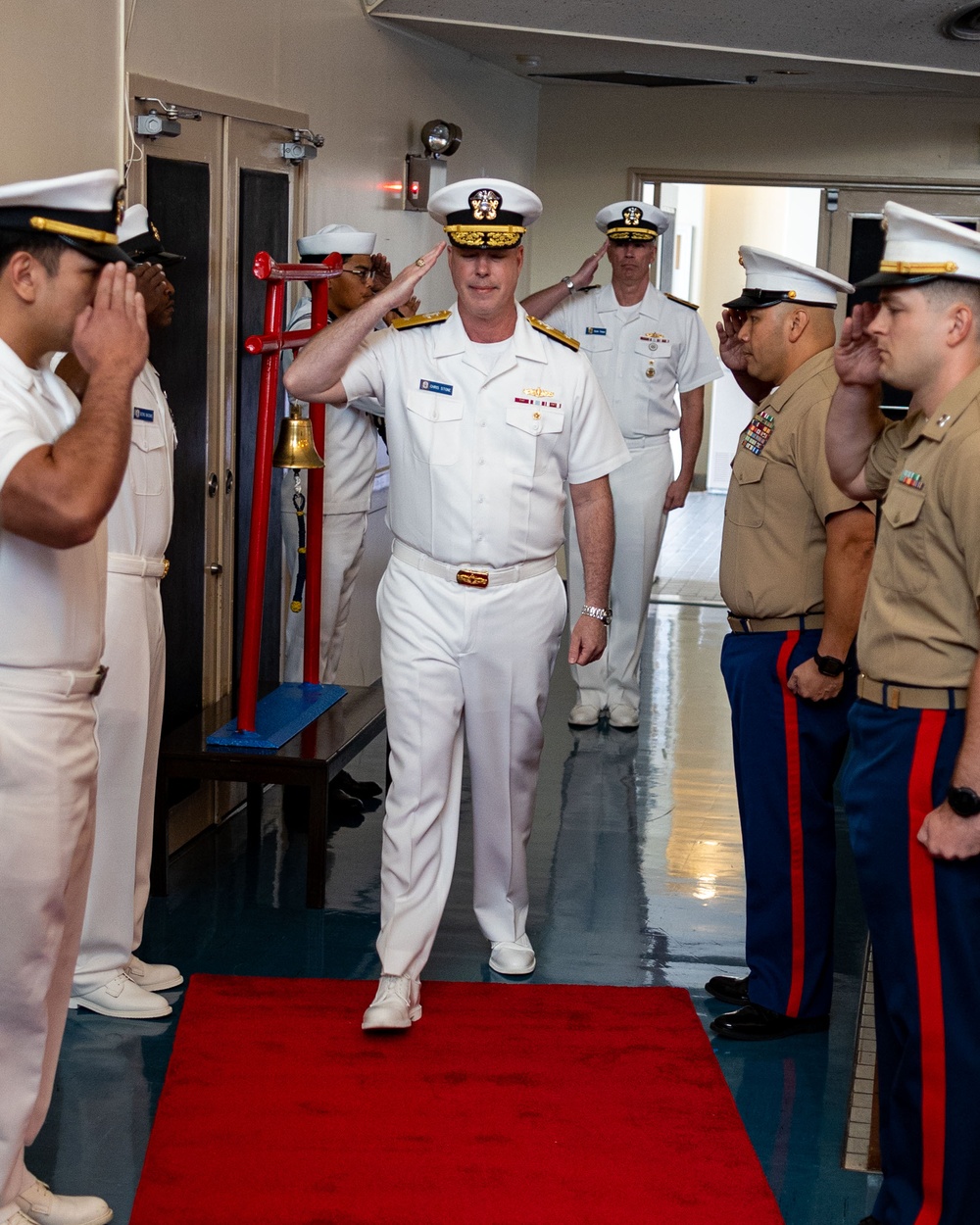 Task Force 76/3 Change of Command Ceremony, June 9, 2023