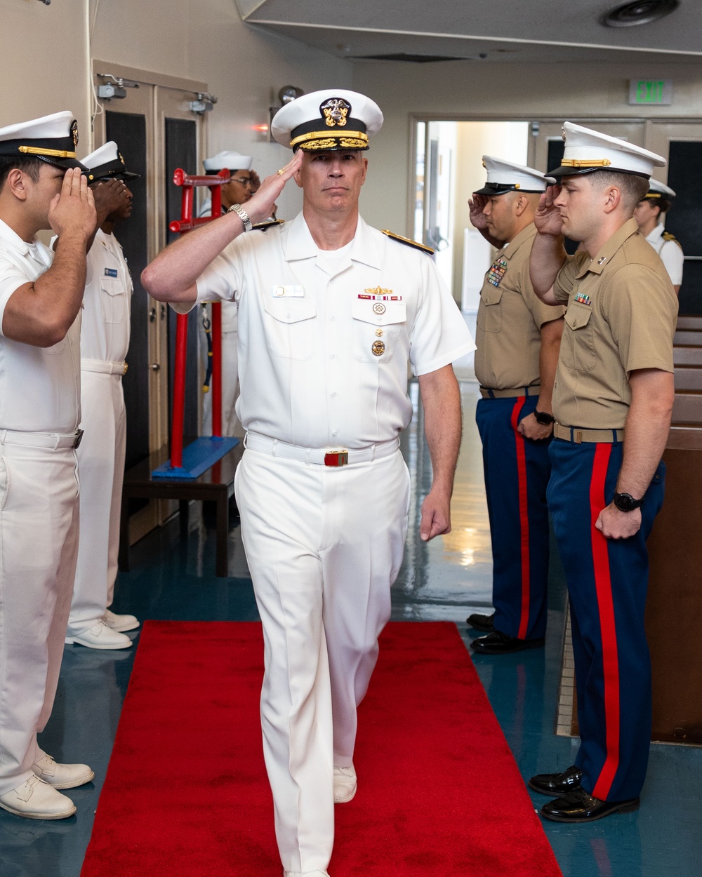 Task Force 76/3 Change of Command Ceremony, June 9, 2023