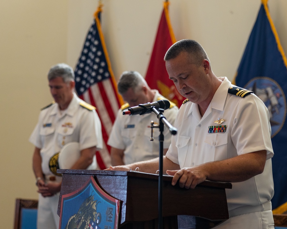 Task Force 76/3 Change of Command Ceremony, June 9, 2023