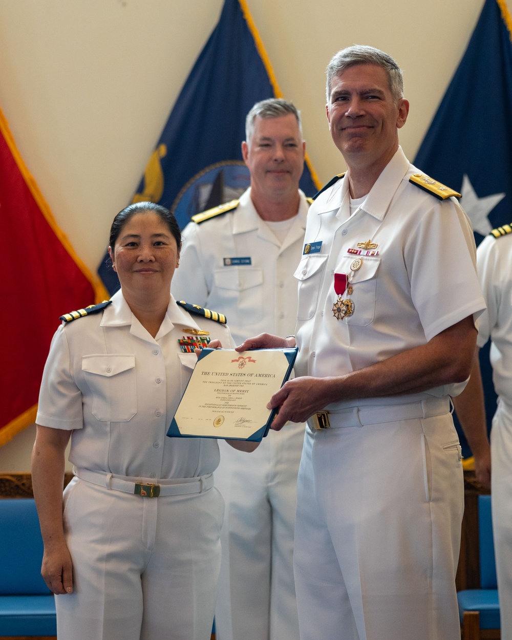 Task Force 76/3 Change of Command Ceremony, June 9, 2023