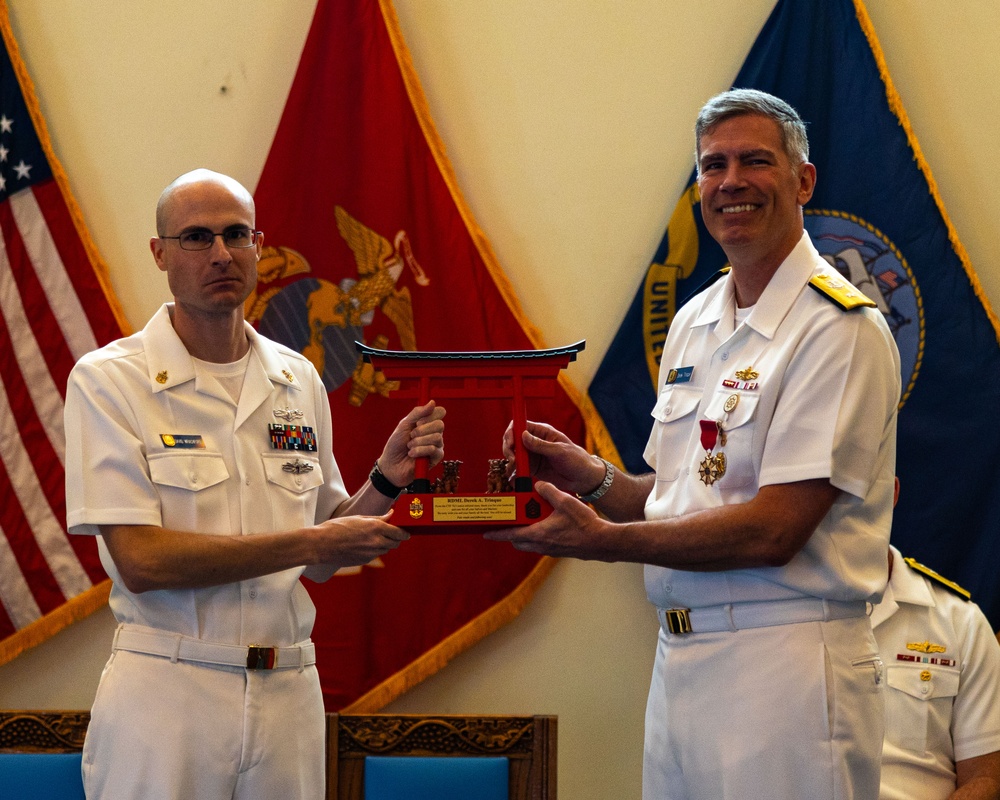 Task Force 76/3 Change of Command Ceremony, June 9, 2023