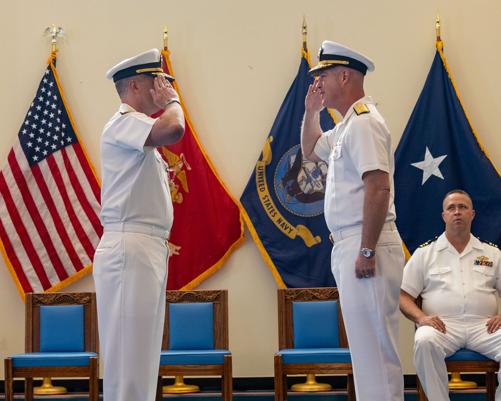 Task Force 76/3 Change of Command Ceremony, June 9, 2023