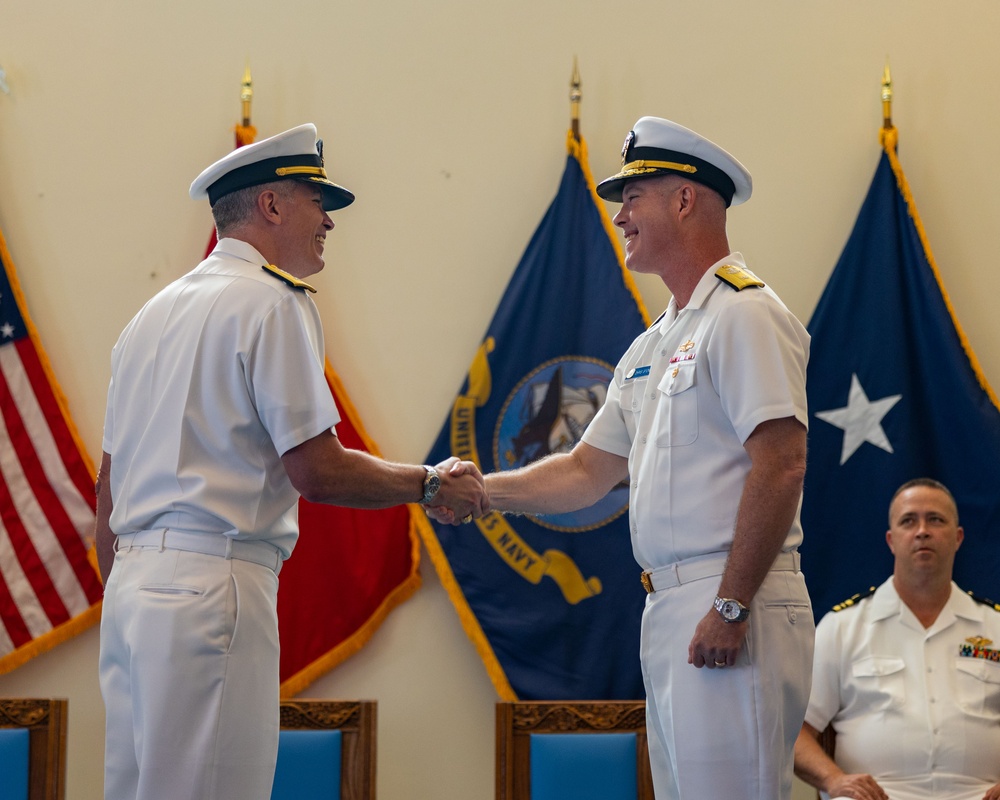 Task Force 76/3 Change of Command Ceremony, June 9, 2023