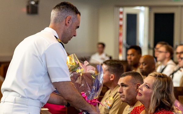 Task Force 76/3 Change of Command Ceremony, June 9, 2023