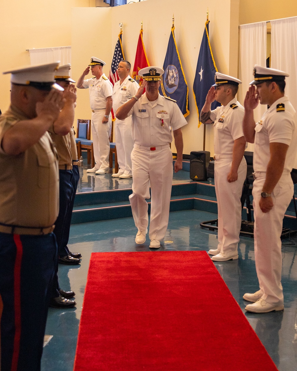 Task Force 76/3 Change of Command Ceremony, June 9, 2023