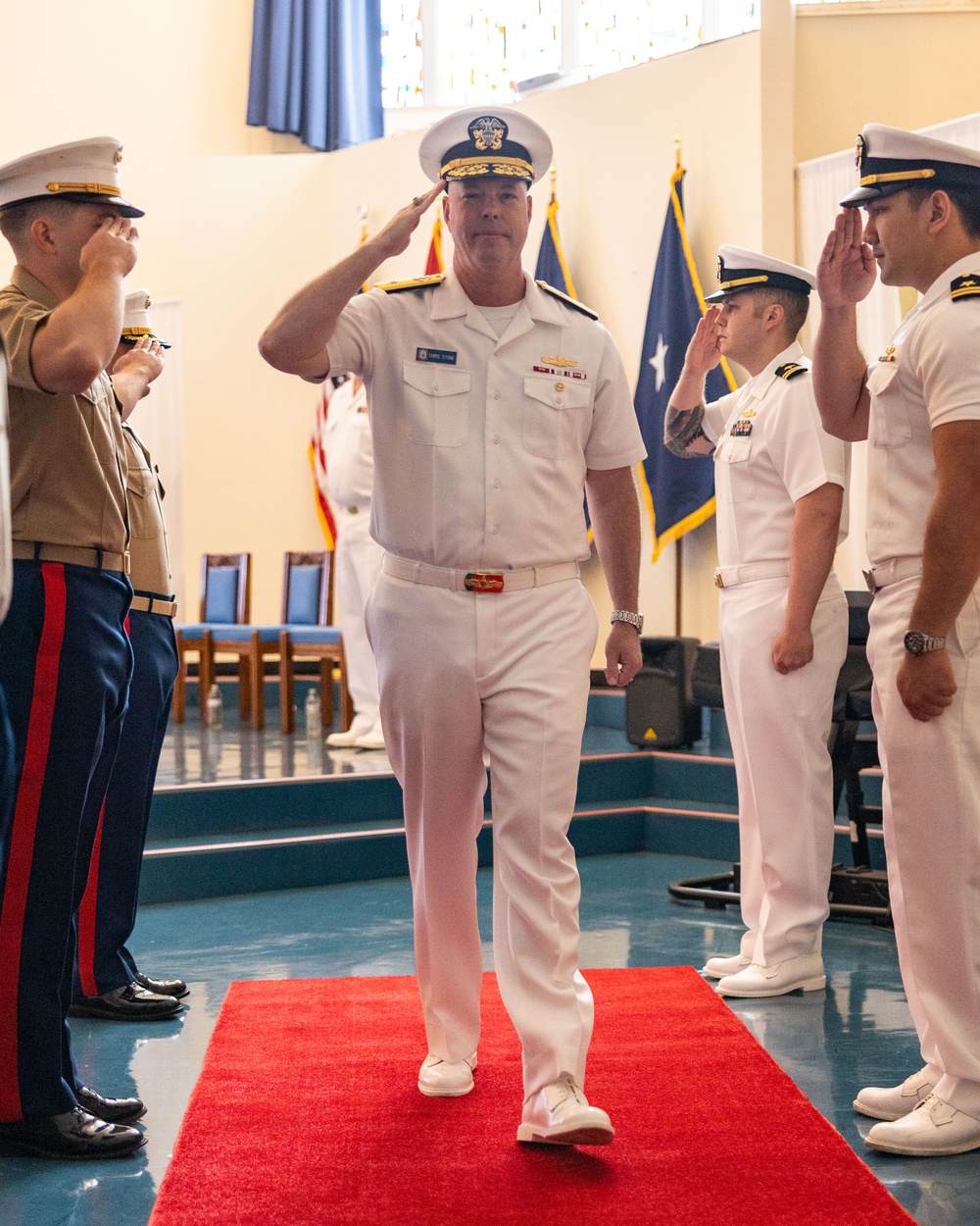 Task Force 76/3 Change of Command Ceremony, June 9, 2023