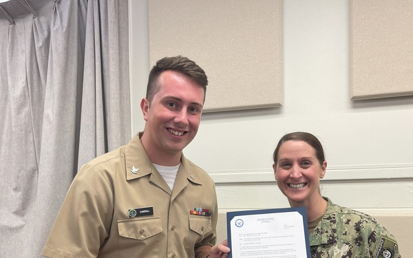 Newly Promoted Petty Officers
