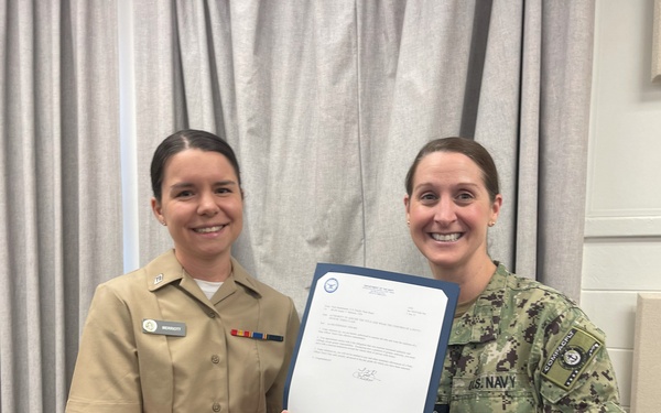 Newly Promoted Petty Officers