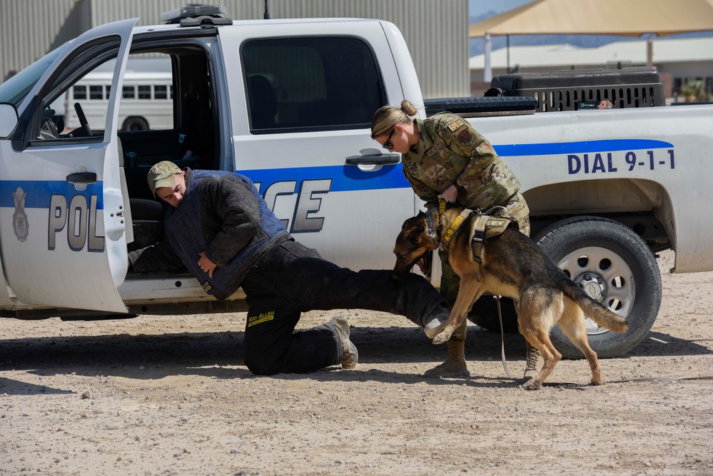 Security Forces Police Week; Showing what they're made of