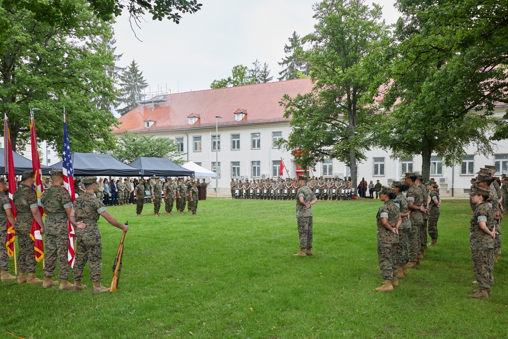 MARFOREUR/AF Change of Command