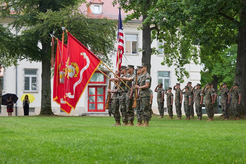 MARFOREUR/AF Change of Command