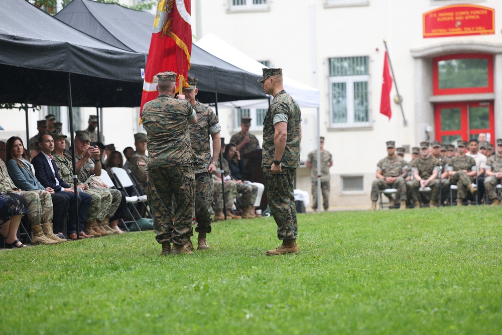 MARFOREUR/AF Change of Command