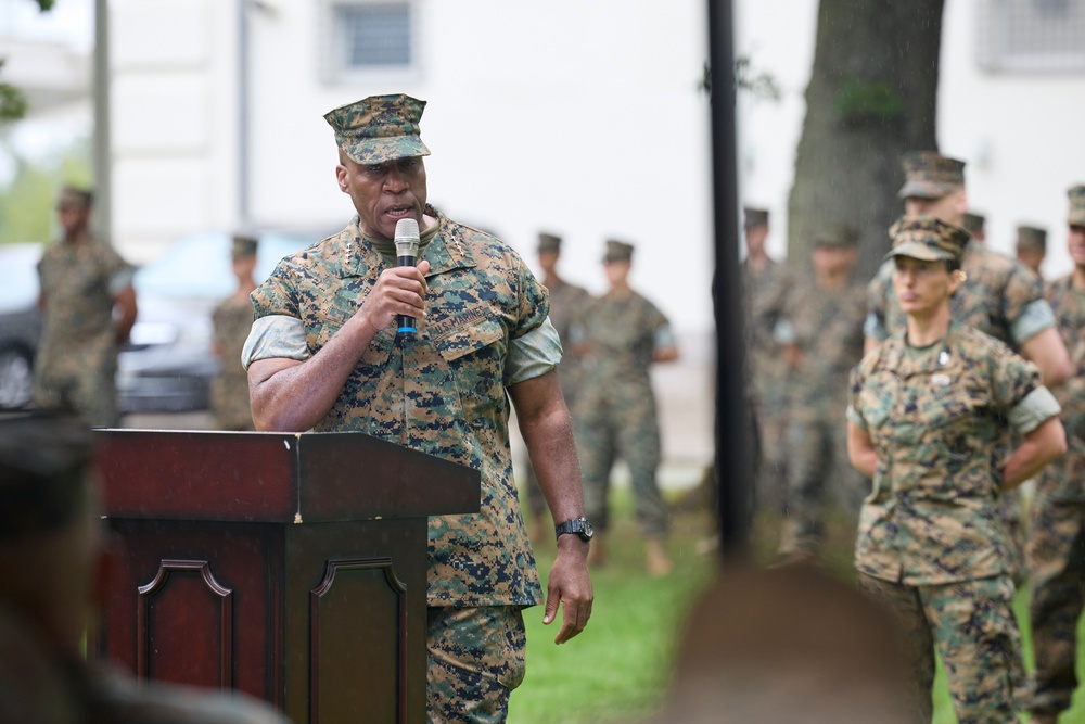 MARFOREUR/AF Change of Command