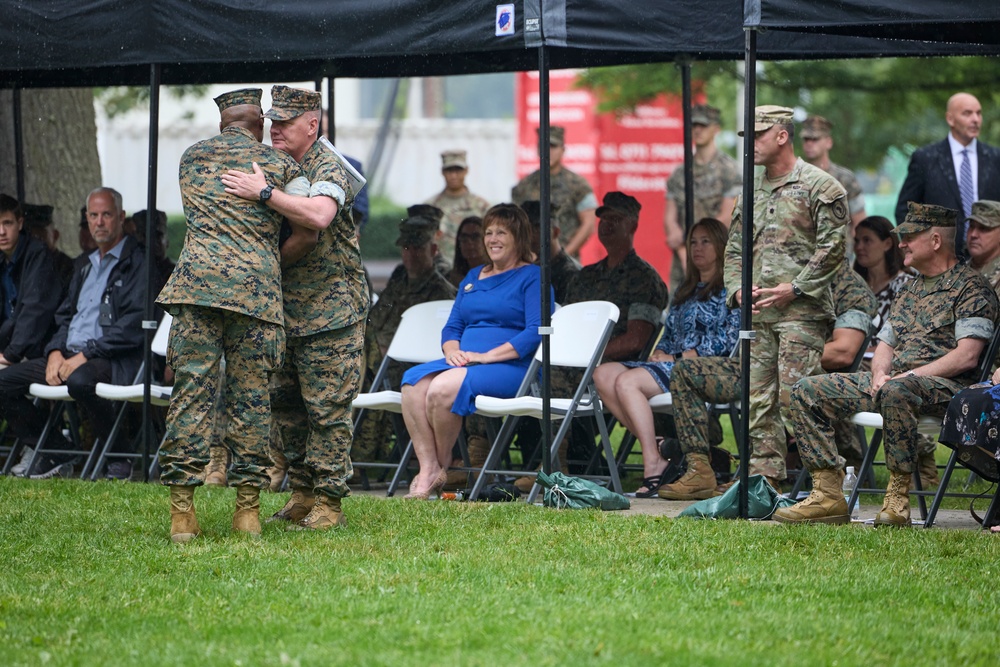 MARFOREUR/AF Change of Command