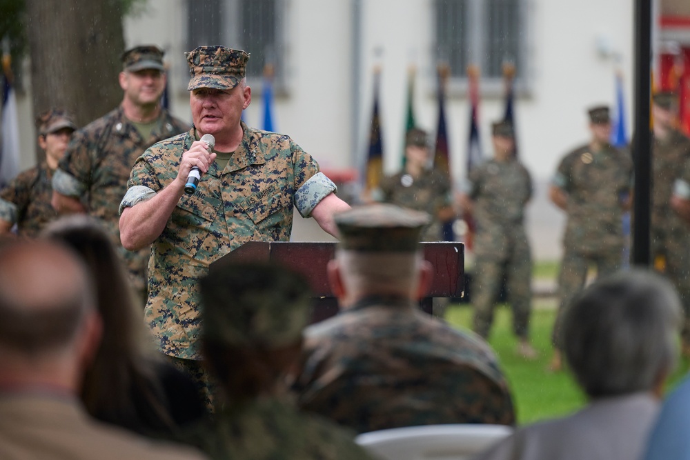 MARFOREUR/AF Change of Command