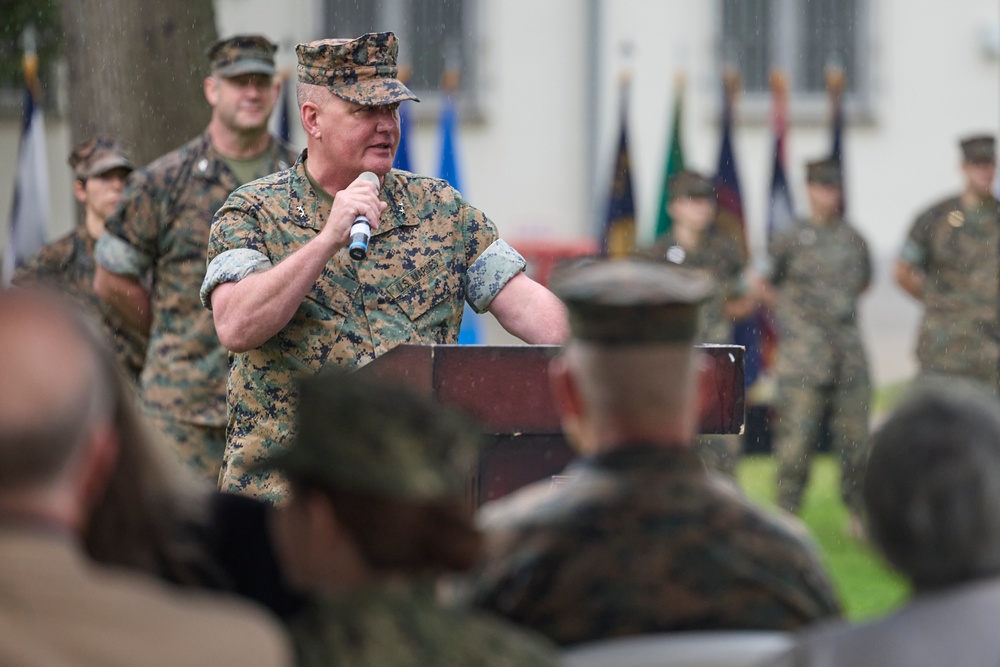 MARFOREUR/AF Change of Command