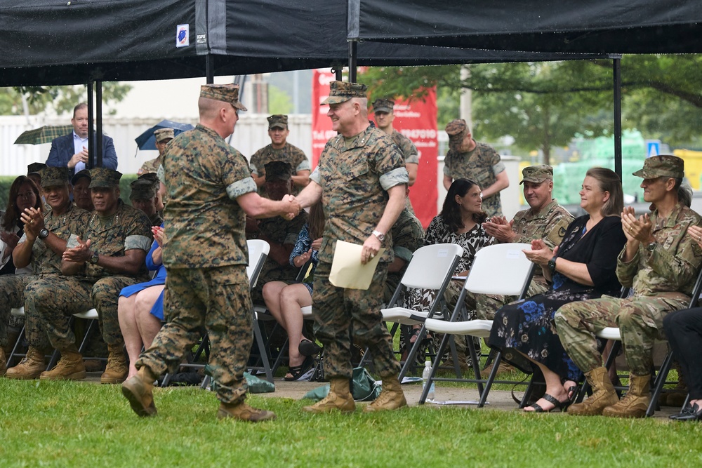 MARFOREUR/AF Change of Command