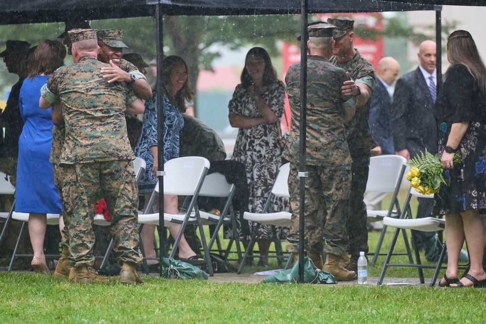 MARFOREUR/AF Change of Command