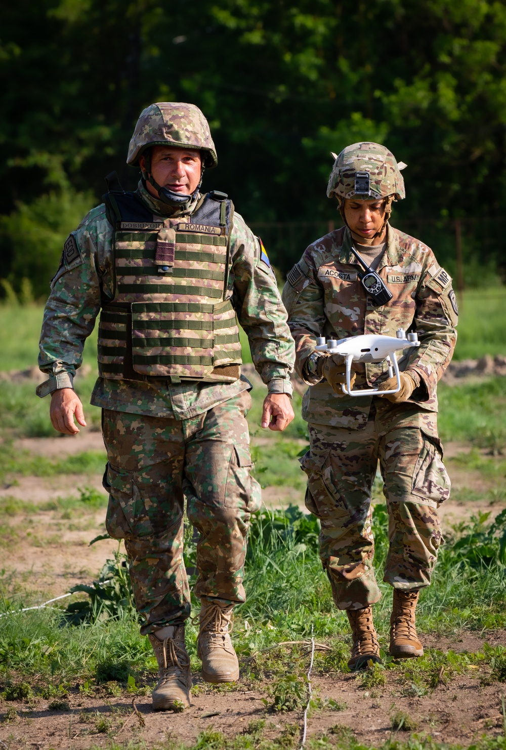 U.S., Romanian forces conduct Joint EOD and Drone Recovery training