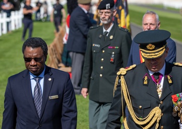 The American Battle Monuments Commission commemorates Memorial Day at the Henri-Chapelle American Cemetery