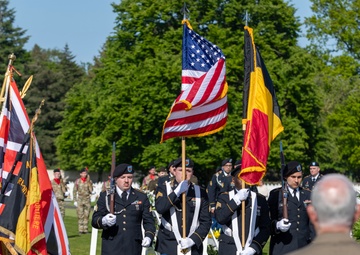 The American Battle Monuments Commission commemorates Memorial Day at the Henri-Chapelle American Cemetery