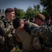 NATO military police trains by detaining and searching U.S. military police forces