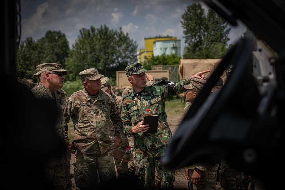 U.S. and NATO forces give troops opportunity to work together on different vehicles