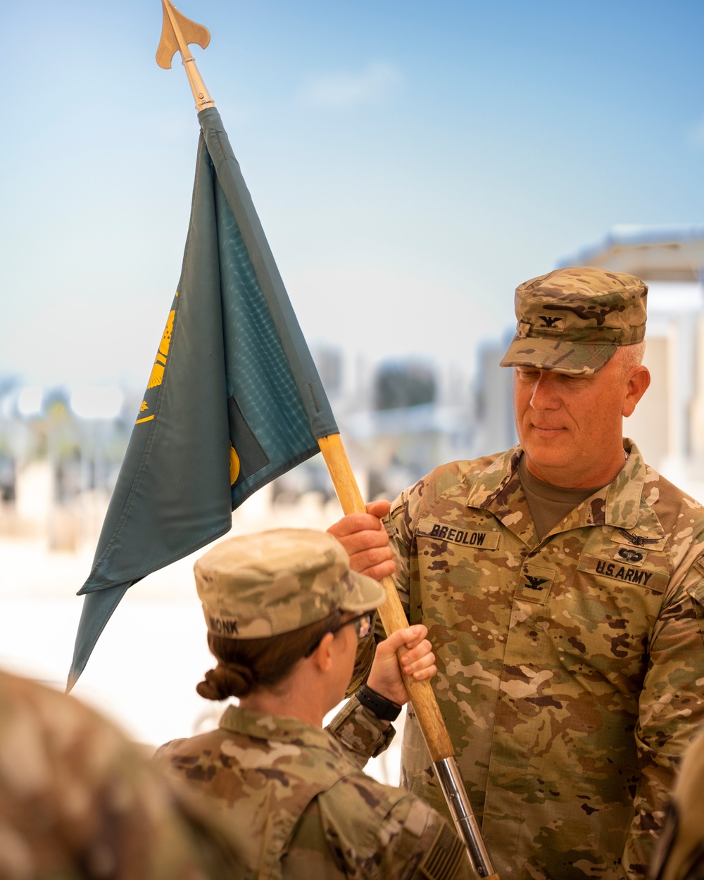 13th Missile Defense Battery Change of Command Ceremony