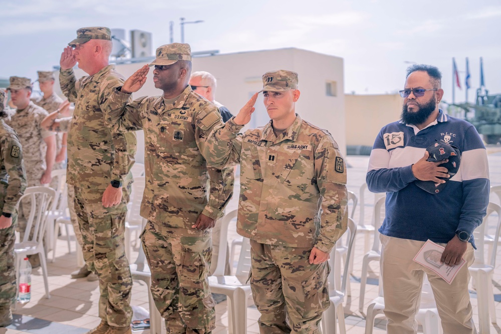 13th Missile Defense Battery Change of Command Ceremony