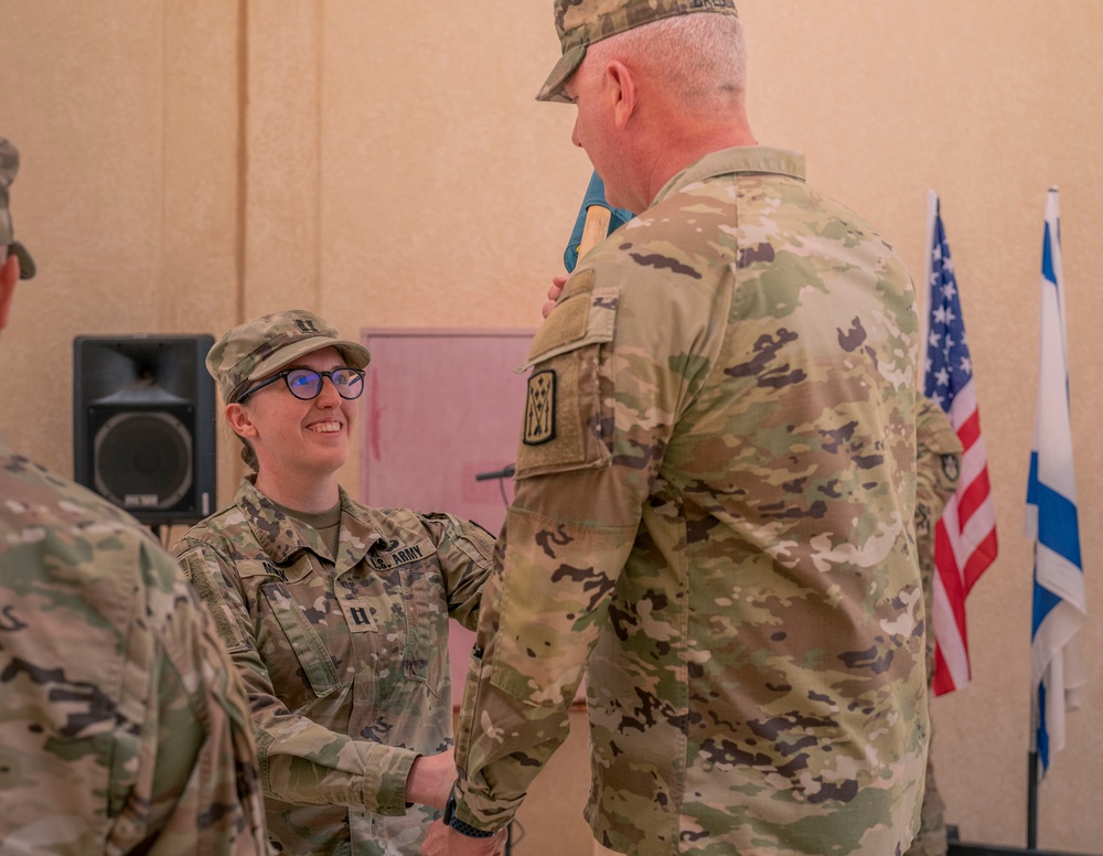 13th Missile Defense Battery Change of Command Ceremony