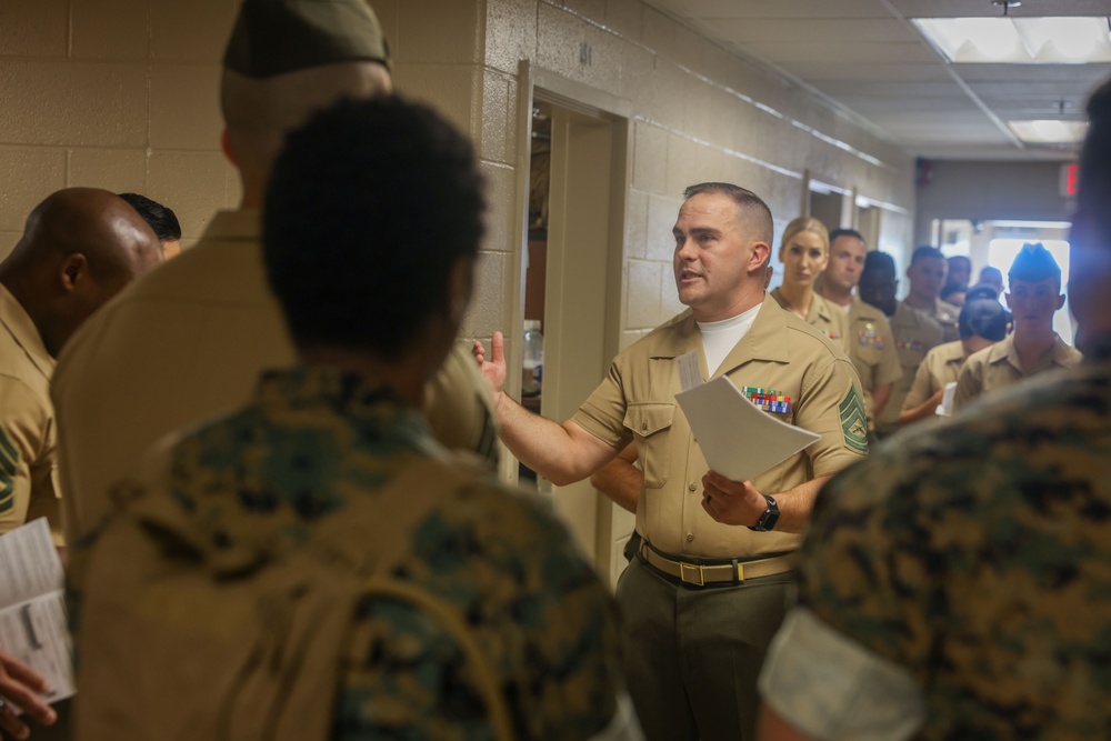 Officer Candidate School Sergeant Instructor pick up