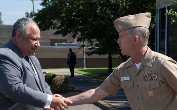 SECNAV Visits NPC