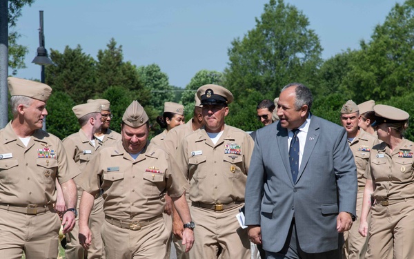 SECNAV Visits NPC