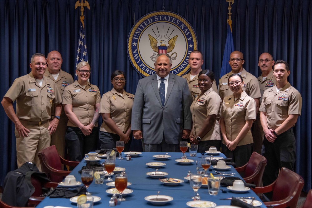 SECNAV Visits NPC