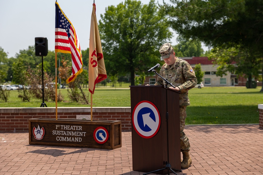 Team of 1st TSC Soldiers prepare for rotation to the Middle East