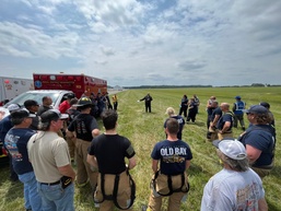 Pax River Emergency Services Test Inter-Agency Operations with Aircraft Mishap Drill
