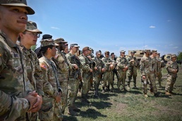 Familiarity Exchange of a U.S. Army Stryker Vehicle