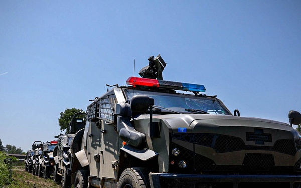 Bulgarian Military Police Service VIP Escort Training