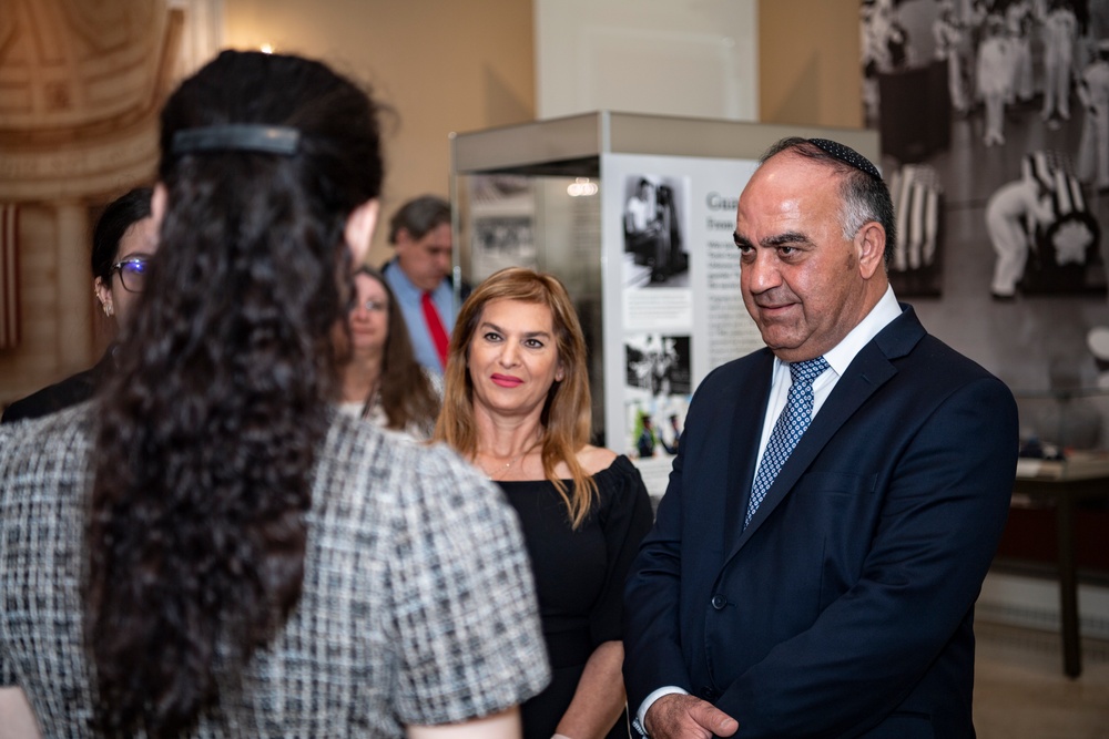 Israel Ministry of Defense Director of the Department for Families and Commemoration Arye Mualem Participates in a Public Wreath-Laying Ceremony at the Tomb of the Unknown Soldier