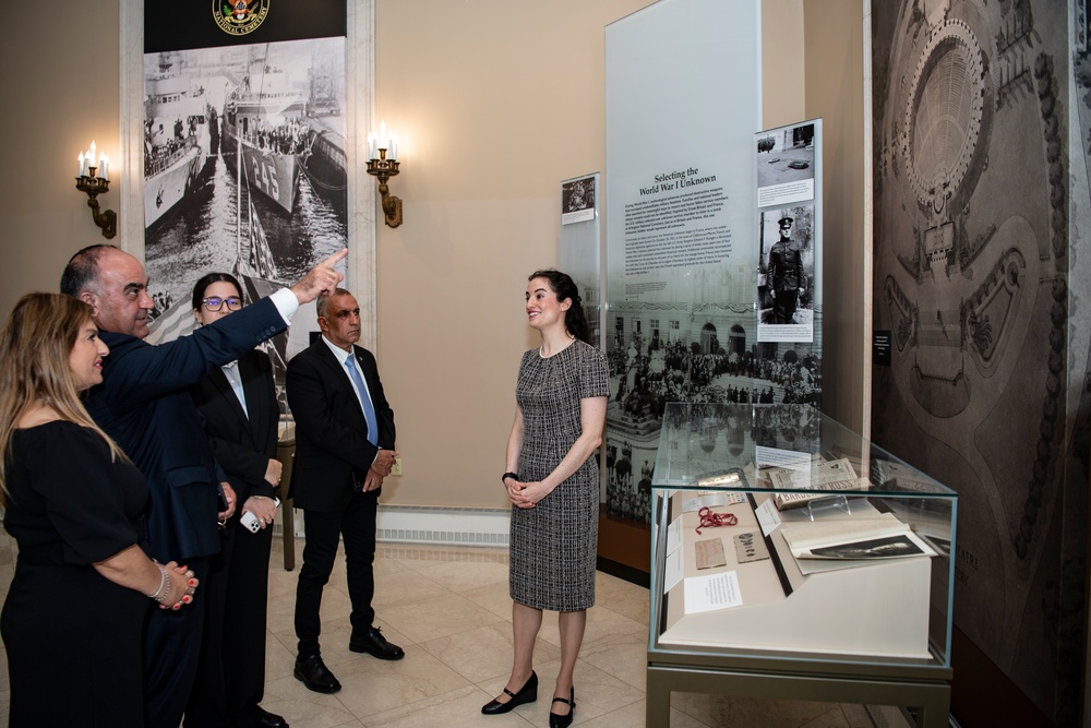 Israel Ministry of Defense Director of the Department for Families and Commemoration Arye Mualem Participates in a Public Wreath-Laying Ceremony at the Tomb of the Unknown Soldier