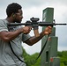 Cincinnati Bengals Shoots M4 Rifles with the 373rd Quartermaster Battalion