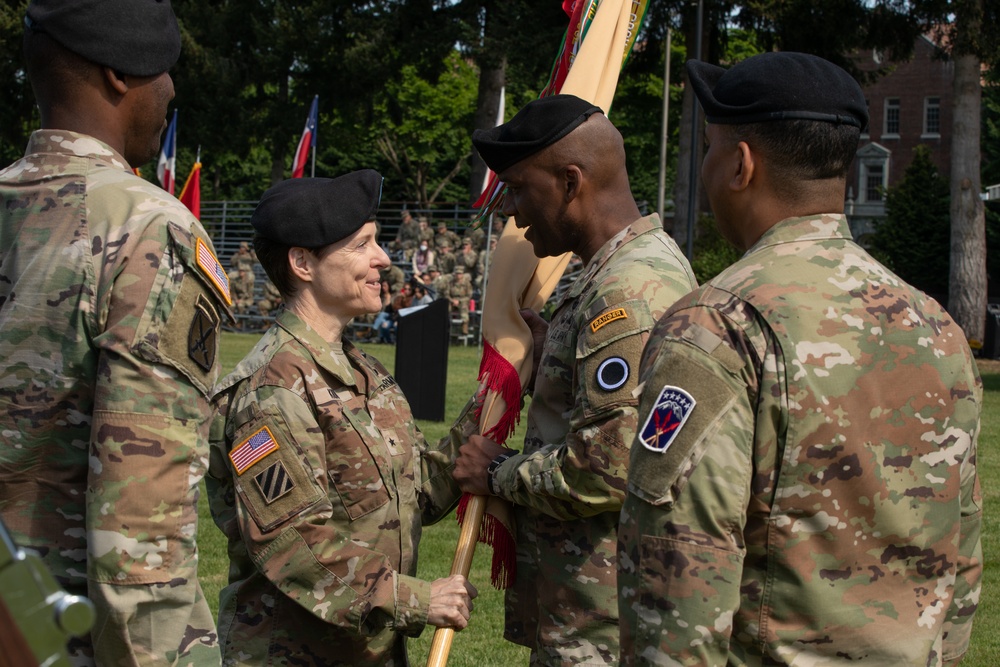 593rd ESC Change of Command Ceremony