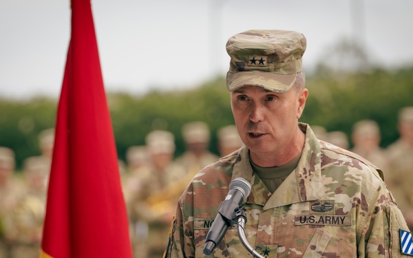 The Marne Division's Change of Command Ceremony
