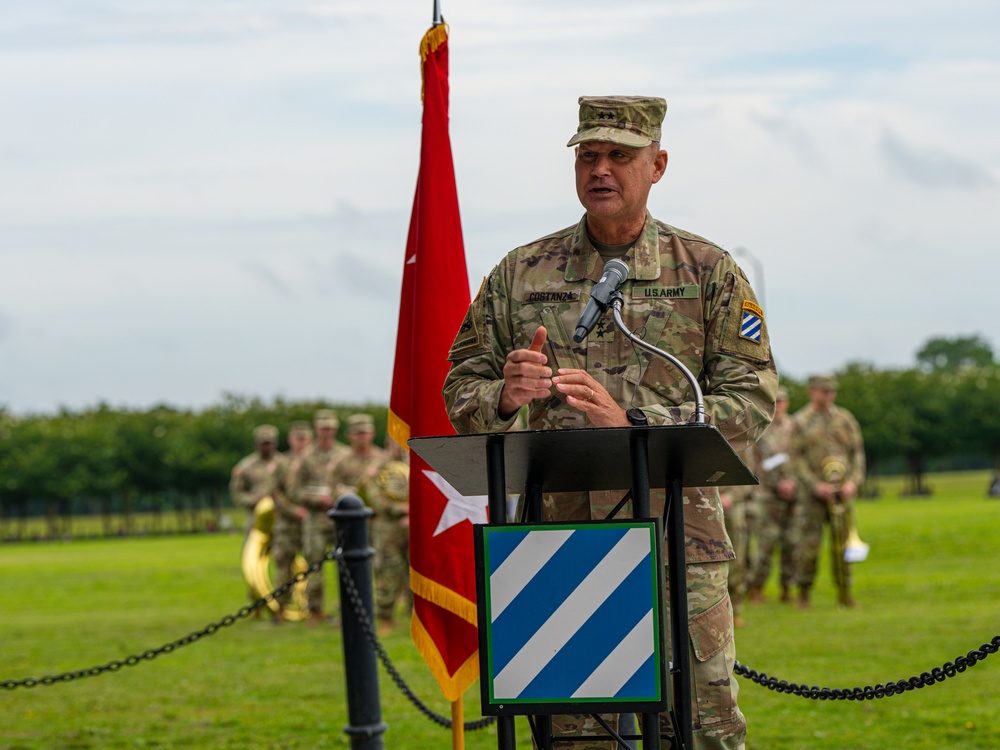 The Marne Division's Change of Command Ceremony