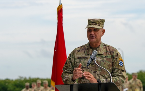 The Marne Division's Change of Command Ceremony