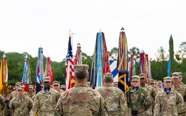 The Marne Division's Change of Command Ceremony