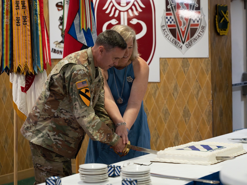 The Marne Division's Change of Command Ceremony