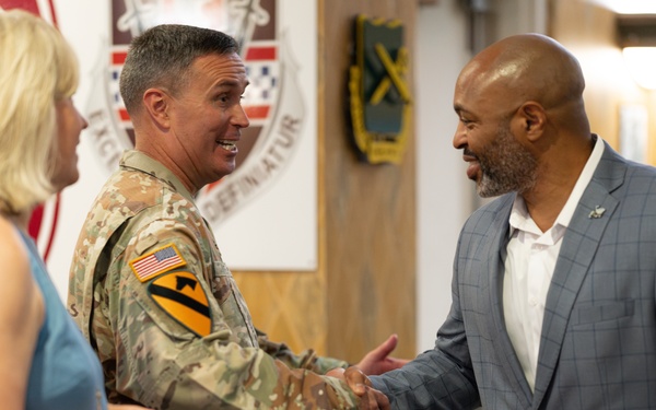 The Marne Division's Change of Command Ceremony