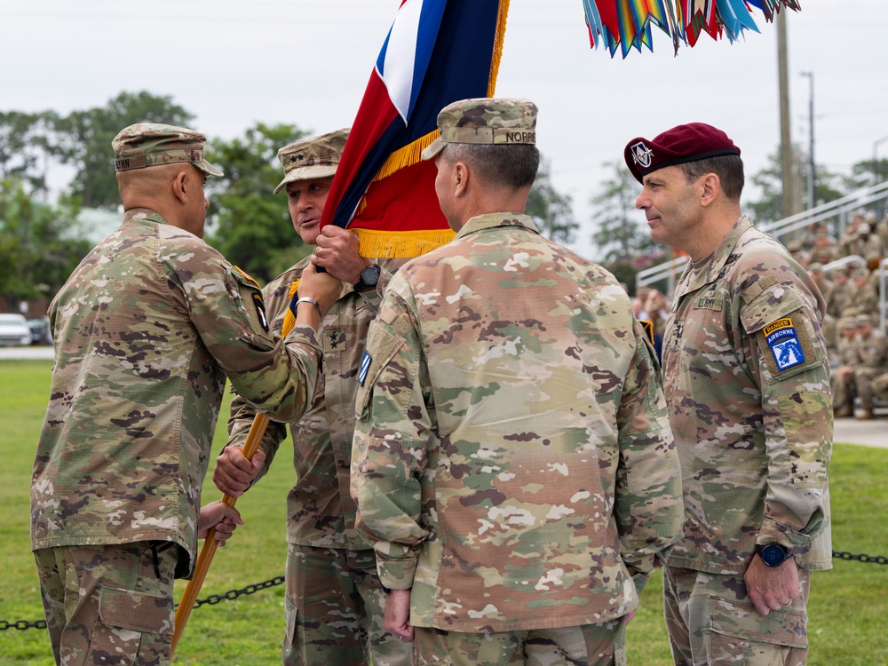 The Marne Division's Change of Command Ceremony